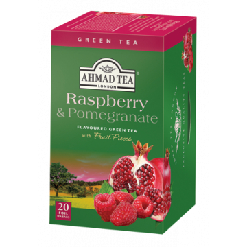 AHMAD Raspberry and Pomegranate Tea (20 Tea Bags) | Shopee Philippines