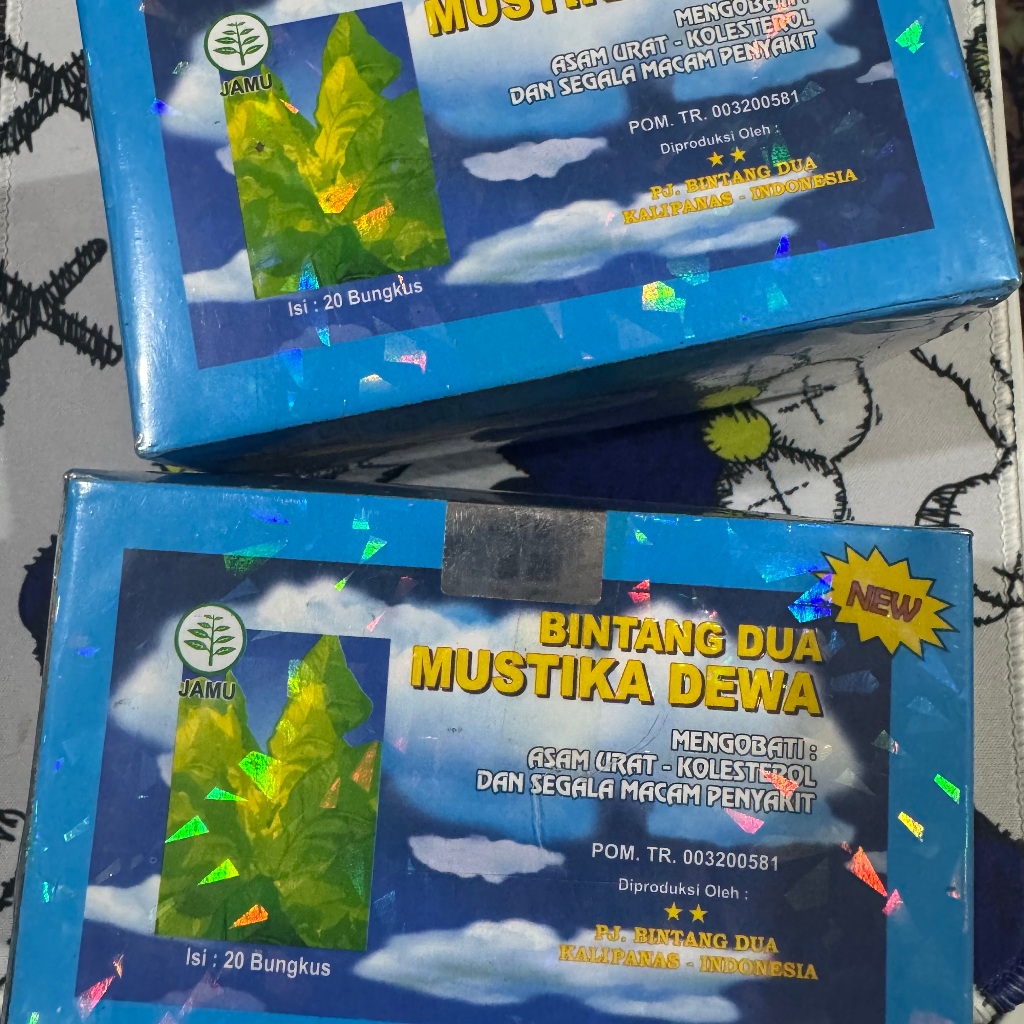 Mustika Diwa Bintang Dua 20 sachets 1 box tea and tea bags | Shopee ...