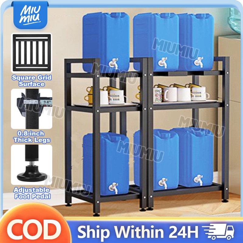 Water Rack Stainless Steel Water Gallon Rack/Bracket | Shopee Philippines