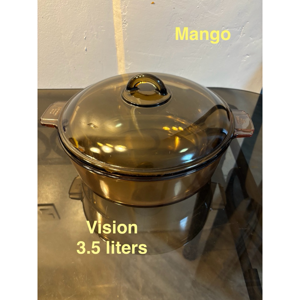 vision cookware 3.5 liters (mango) | Shopee Philippines