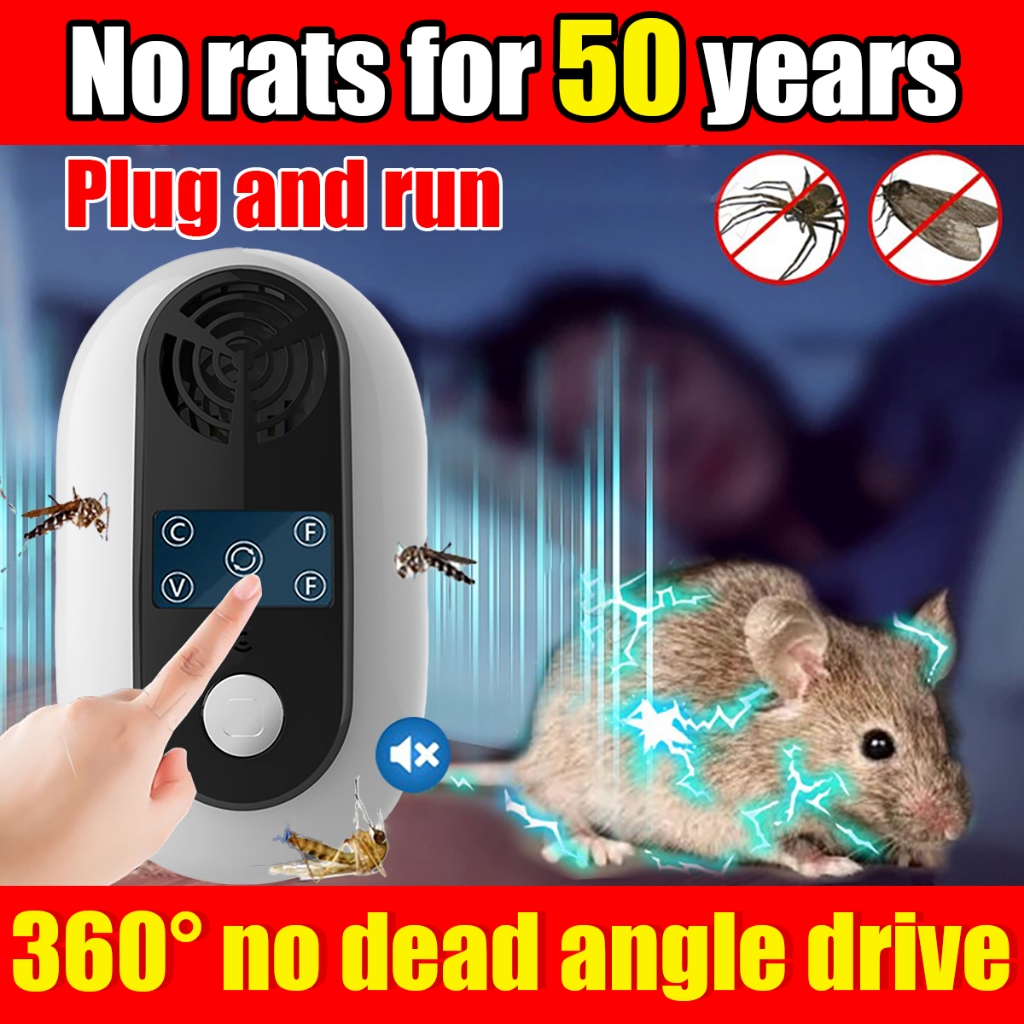 New ultrasonic rat repellent Pest Control Electric Rat Repellent Rodent ...