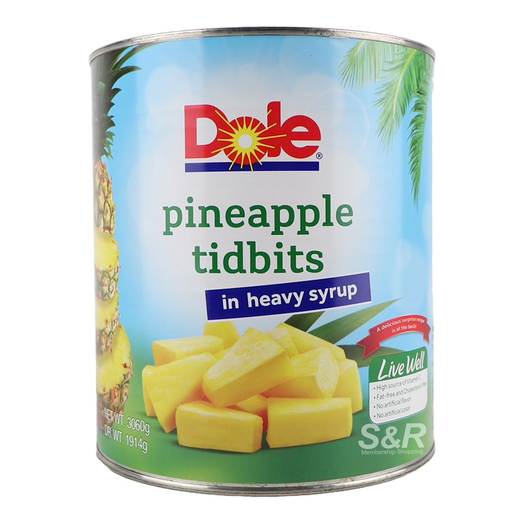 Dole Pineapple Tidbits 3.06kg | Shopee Philippines
