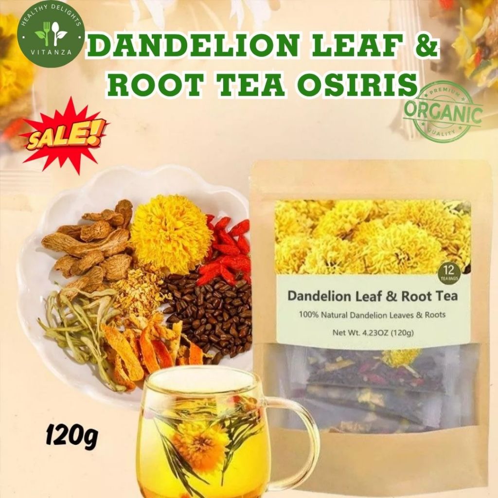 Dandelion Leaf & Root Tea Natural Herbal Drink– Natural Detox & Liver ...