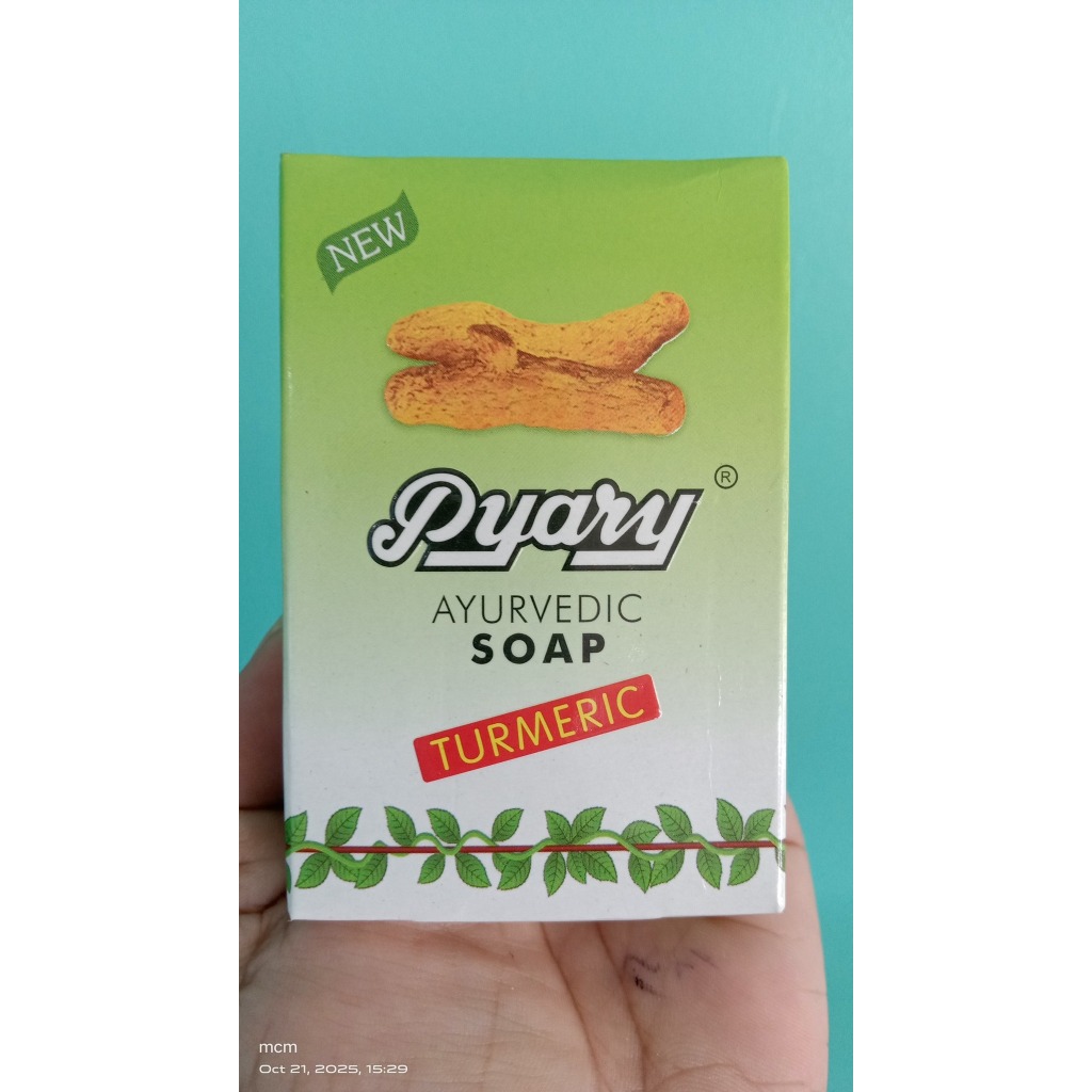 PYARY AYURVEDIC SOAP TURMERIC from UAE All are original | Shopee ...