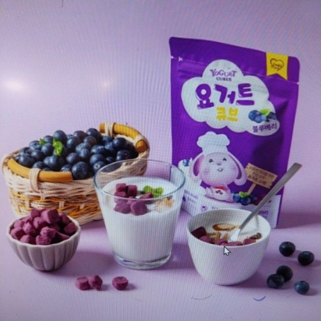 H.ON Korea Cheeki Monki Blueberry Yogurt cube buy 1 get 1 (dec expiry ...