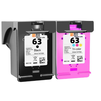 HP63 Ink Cartridge 63 HP63XL for 2130 2131 2132 2134 2136 3630 2610 ...