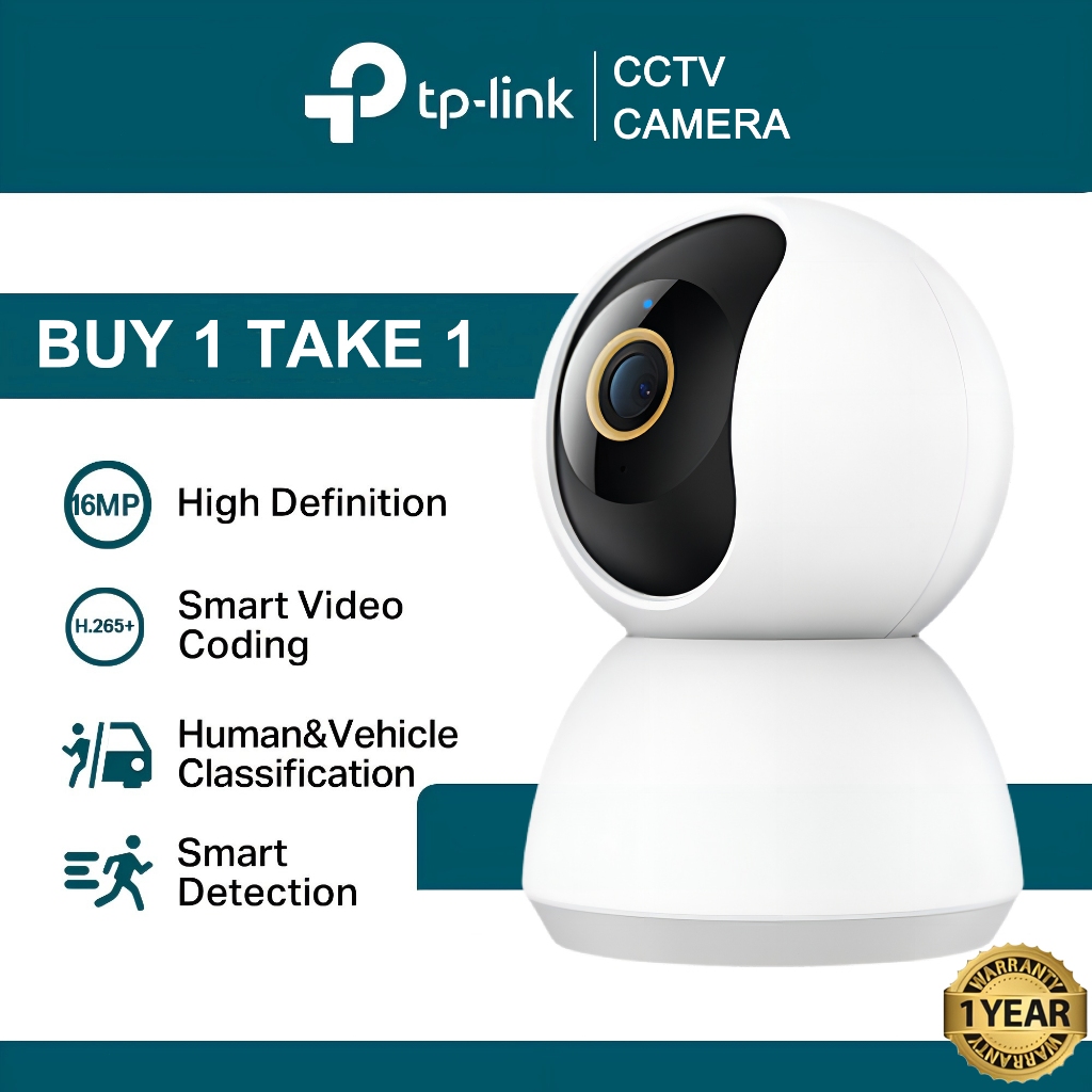 BUY 1 TAKE 1 V380 Pro 1080P Smart CCTV Camera 6P Lens Connect Cellphone ...