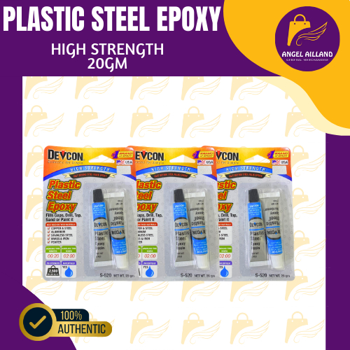 Devcon Plastic Steel Epoxy - High Strength Steel Filled Adhesive ...