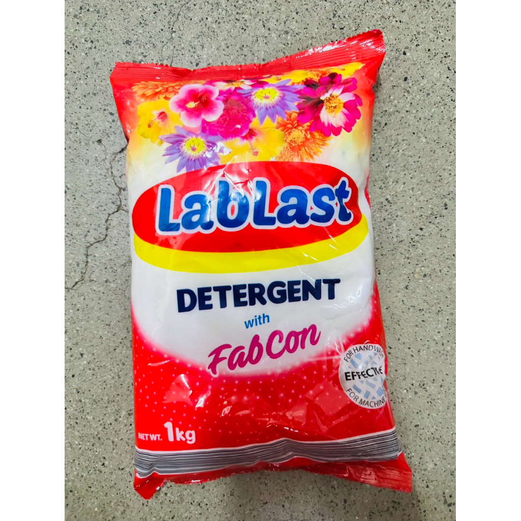 Lablast 1KG POWDER DETERGENT WITH FABCON BUY 20 get 1 Free | Shopee ...