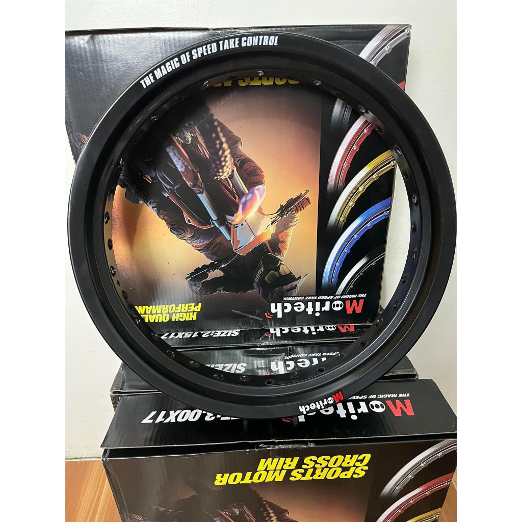 SPD & MORITECH THAILAND 17-19 / 16-19 ALLOY RIM BLACK | Shopee Philippines
