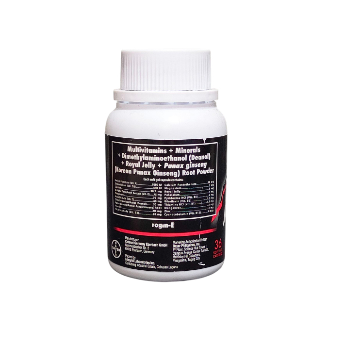 Rogin E Multivitamins and Minerals for Men Capsules 1 Bottle | Shopee ...