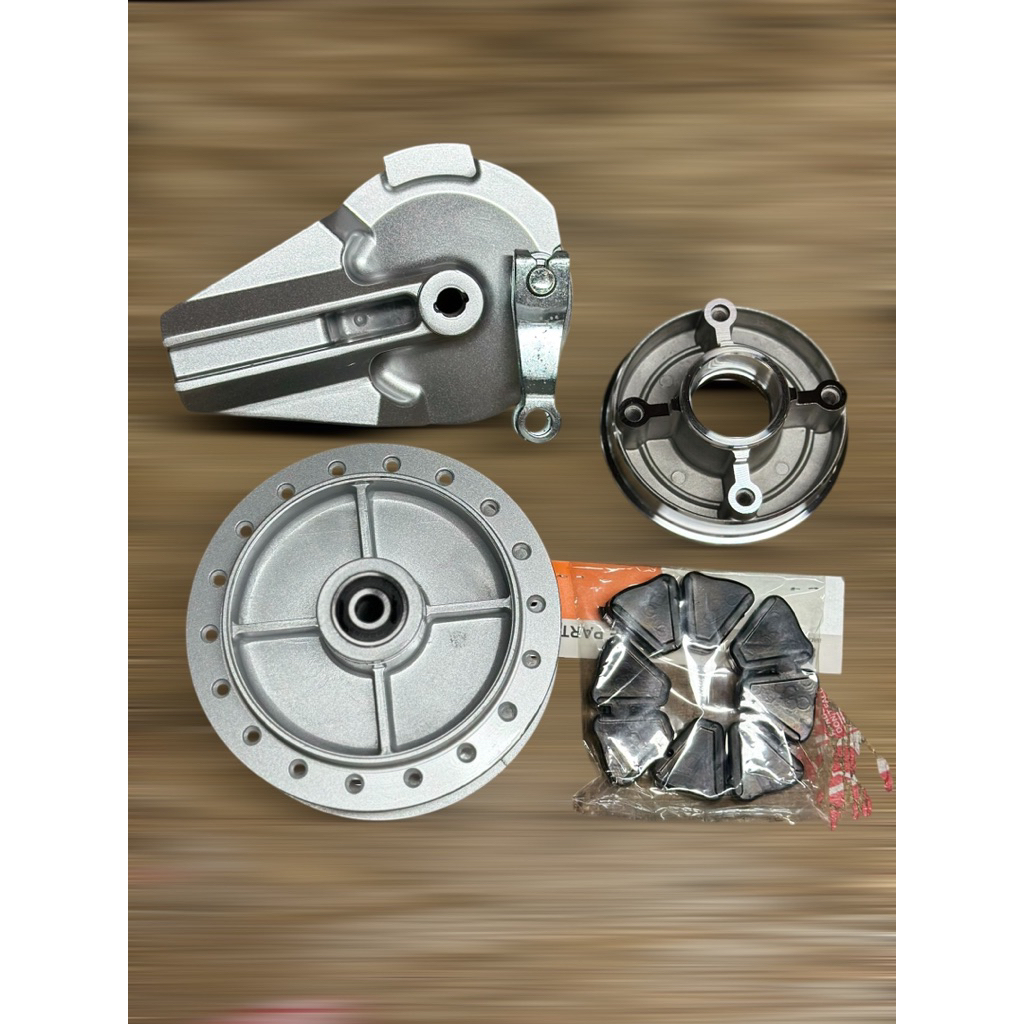 SET 5 REAR HUB XRM/WAVE/RS125 For alloy swing arm +2/+3compatible ...