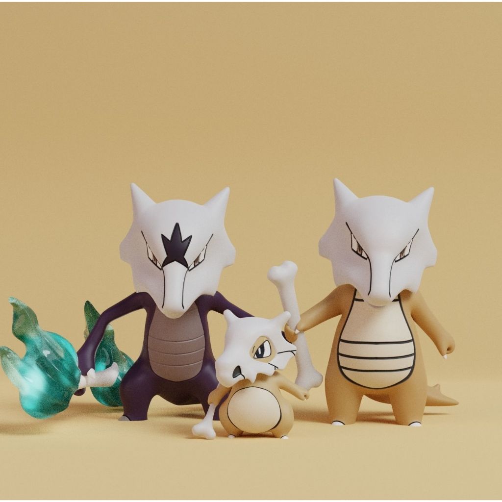 Cubone & Marowak Pokemon Cards TCG ( 1st Gen Pokemon) | Shopee Philippines