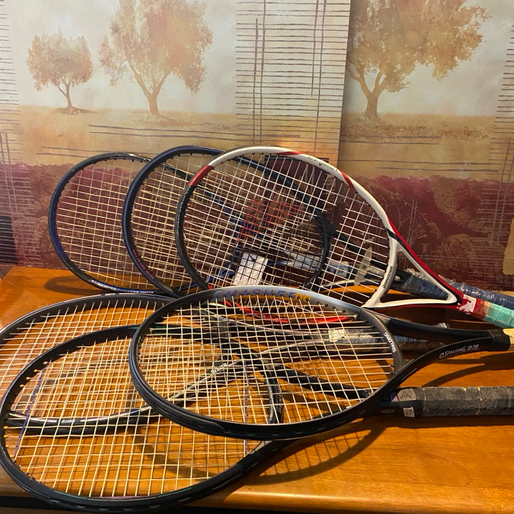Vintage & Classic Tennis Racket Collection - Sold per piece | Shopee ...