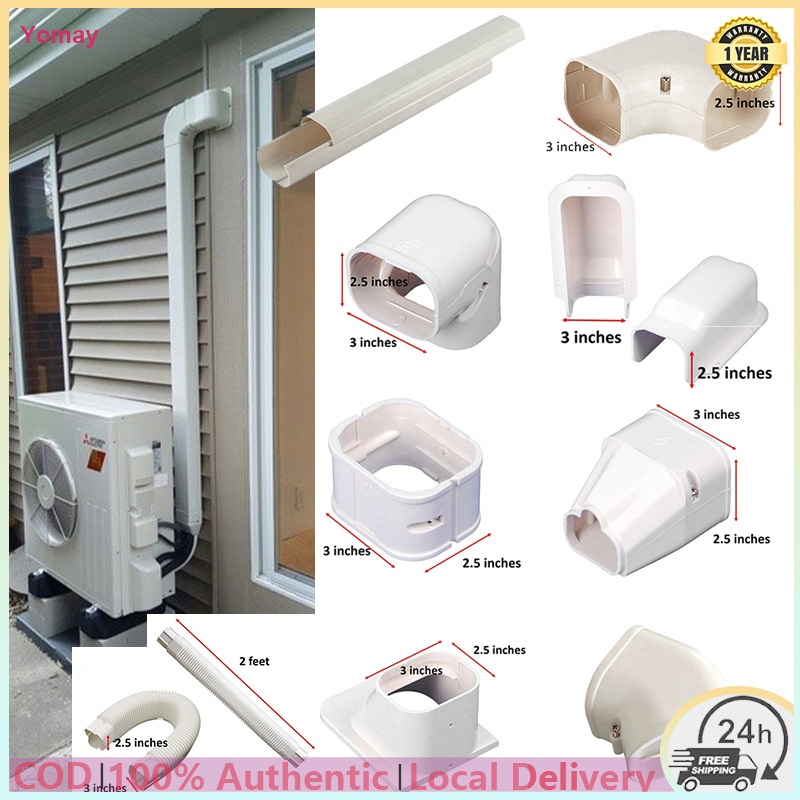 Pvc Air Conditioning Cover Pipe Vc Molding / Cladding For below 3hp ...