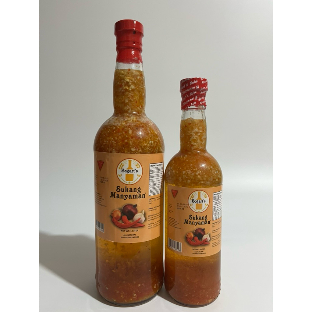 Bogart’s Sukang Manyaman 1 Liter/ 500ML *Maximum 5 Bottles Per Order ...