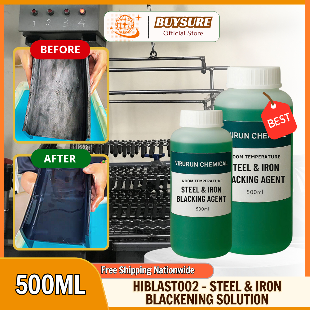 500ml Steel & Iron Blackening Solution HiBlast002 BuySure ...