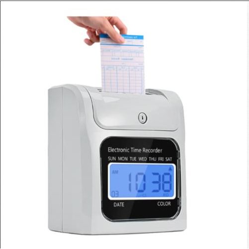 Digital/Ana Time Recorder Attendance Machine Time Card for Recorder ...