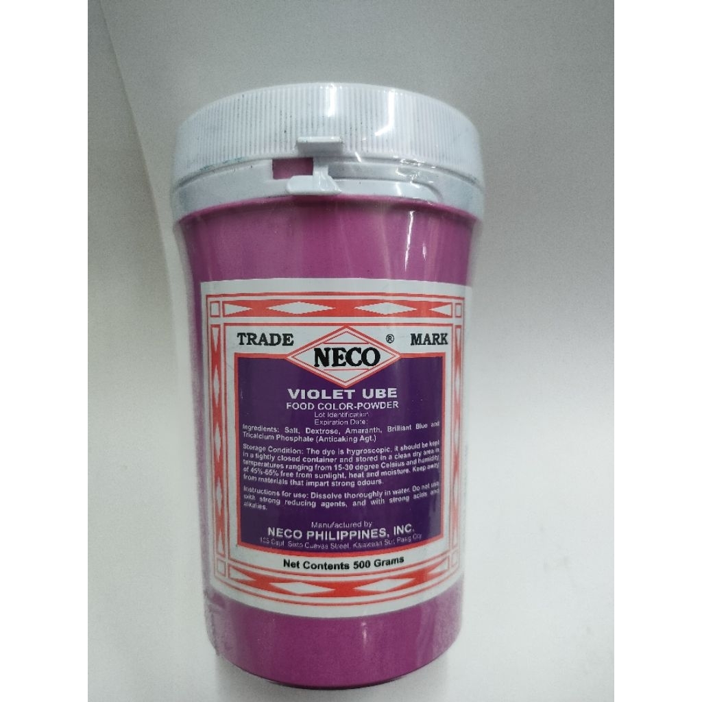 Neco Violet Ube (food color-powder) 500g | Shopee Philippines