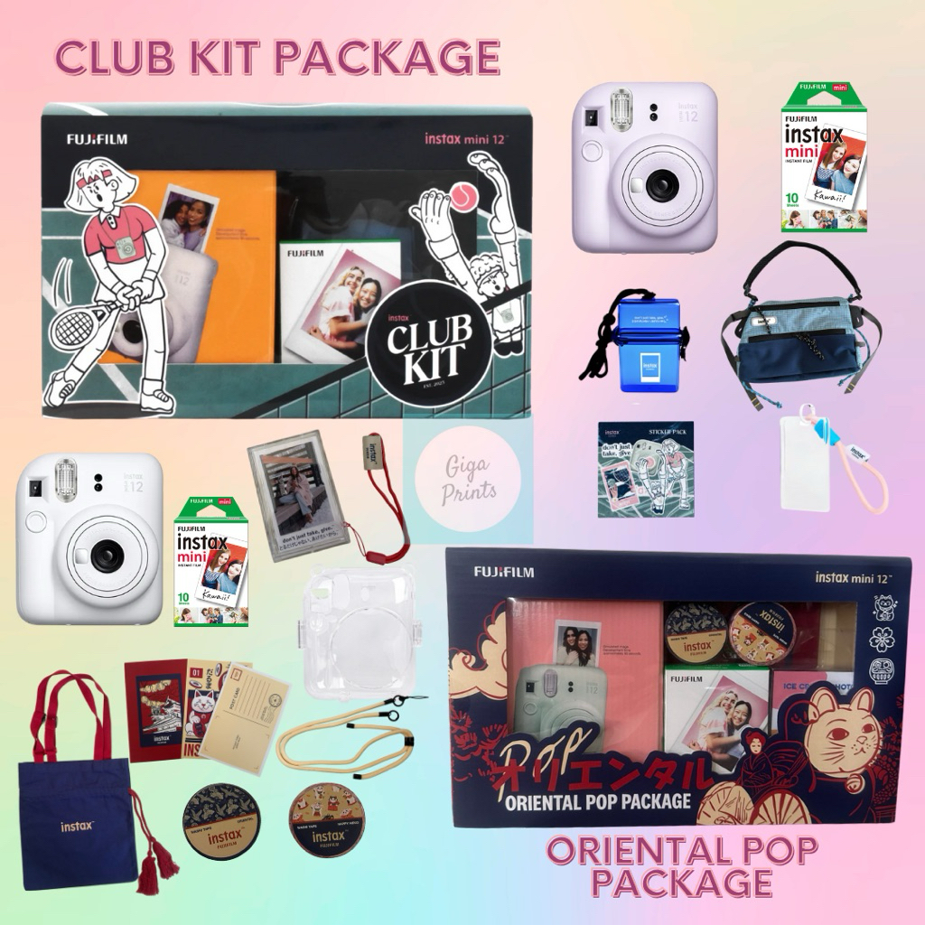 Fujifilm Instax Mini 12 Limited Time Seasonal Kit Bundles Instant ...