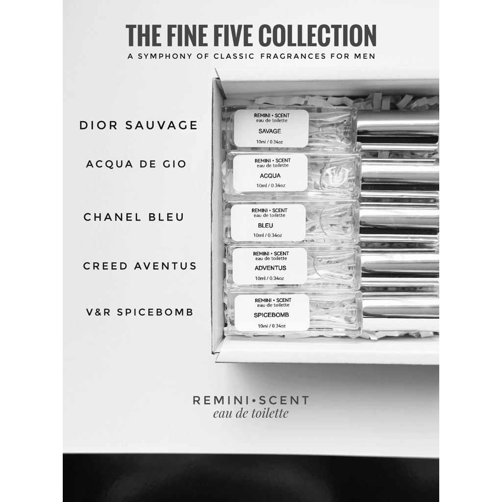 Fine Five Collection Classic Scents for Men | Shopee Philippines