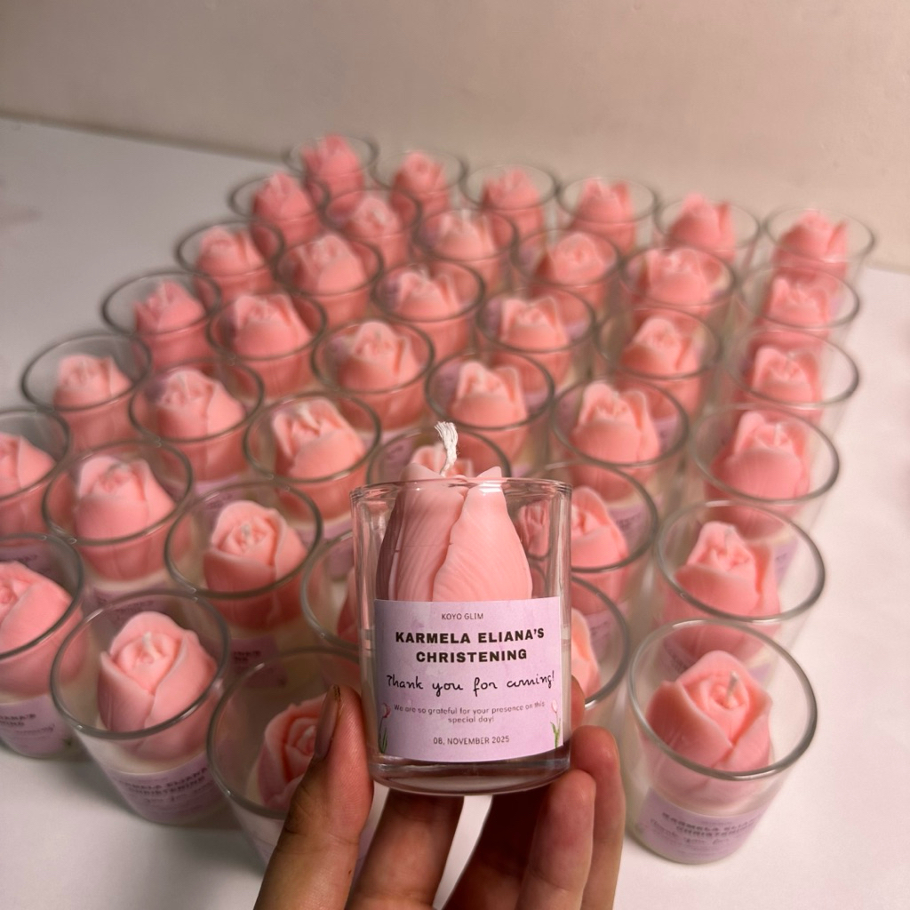 25pcs Single Tulip (with Acetate box, ribbon, tag/label) | Shopee ...