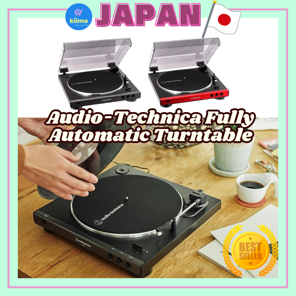 Audio-Technica Fully Automatic Turntable AT-LP60X 33/45 RPM Compatible ...