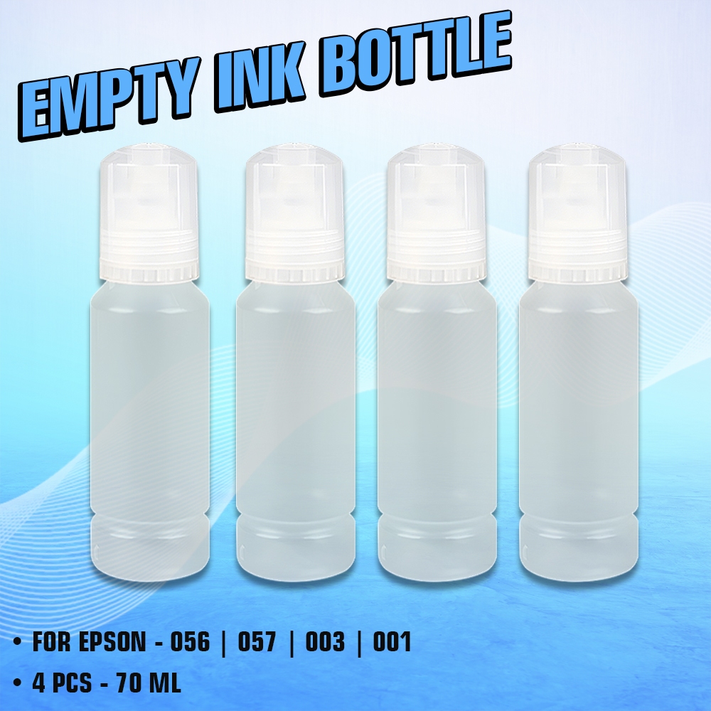 70ml Empty Bottle for Ink 001 003 057 056 Reusable Refill Empty Ink ...