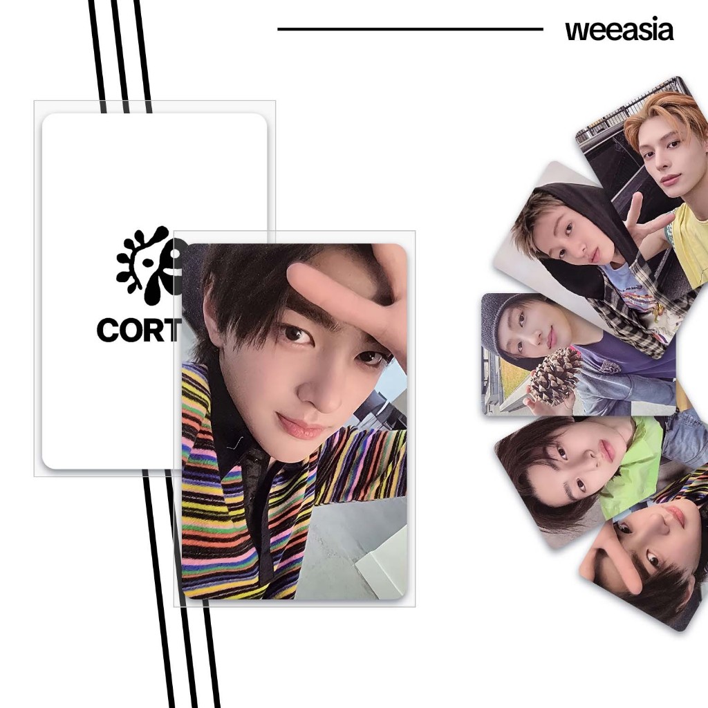 CORTIS COLOR OUTSIDE THE LINES WEVERSE FANSIGN EVENT ALBUM LOMO CARDS ...