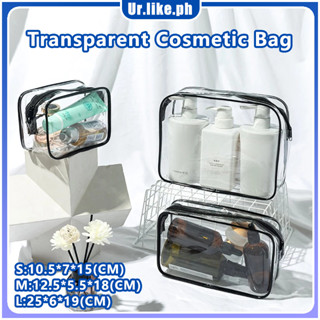 Transparent Cosmetic Bag PVC Pouch Women Zipper Beauty Case Make Up ...