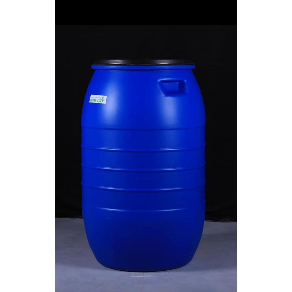 Brand New heavy duty plastic container drum 300 Liters | Shopee Philippines
