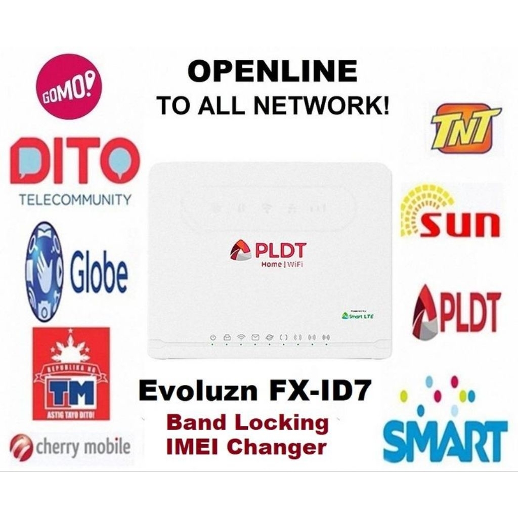 OPENLINE WIFI PLDT HOME PREPAID WIFI FX ID7 OPENLINE | Shopee Philippines