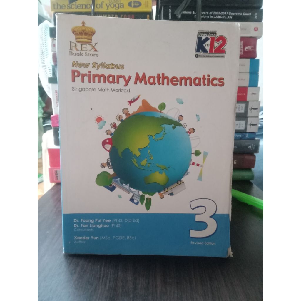 NEW SYLLABUS PRIMARY MATHEMATICS GRADE 3 (USED) | Shopee Philippines