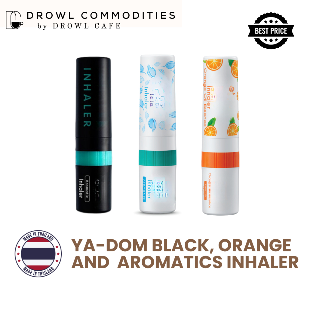 Thai Yadom Black, Orange and Aromatics Inhaler | Shopee Philippines