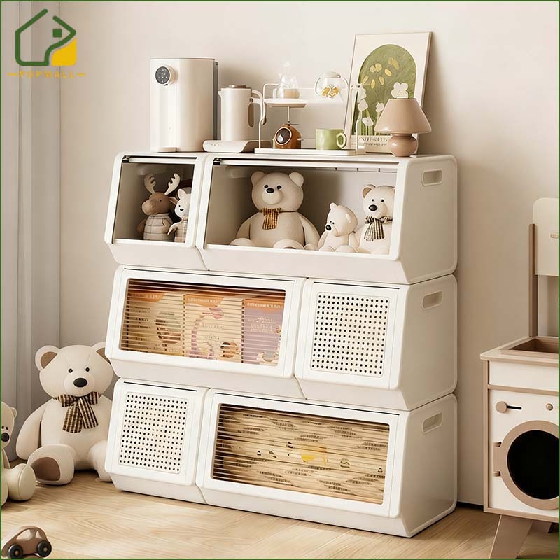 PoP Flip Storage Box Stackable Plastic Storage Cabinet Durabox DIY ...