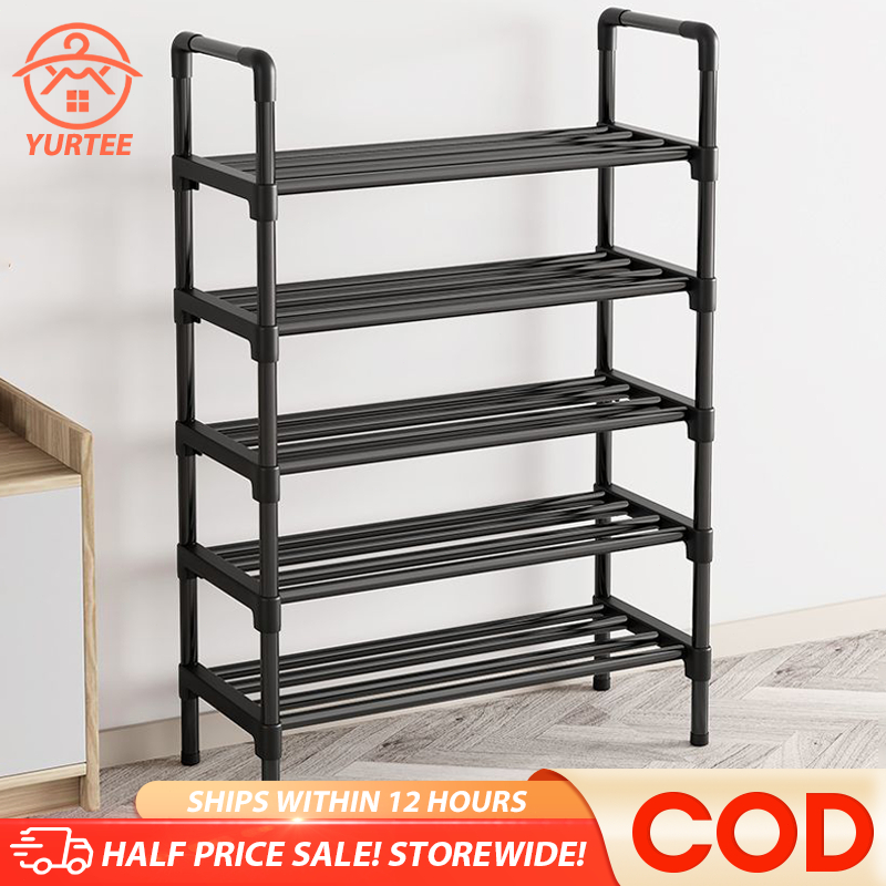 Shoe Rack Shoes Organizer Storage Rack Stainless Steel Multi-tier Shoe ...
