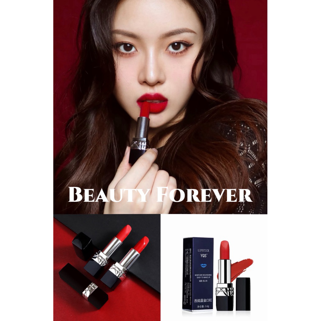 Iconic Red 999 Velvet Matte Lipstick | Must-Have Classic，World-Famous ...