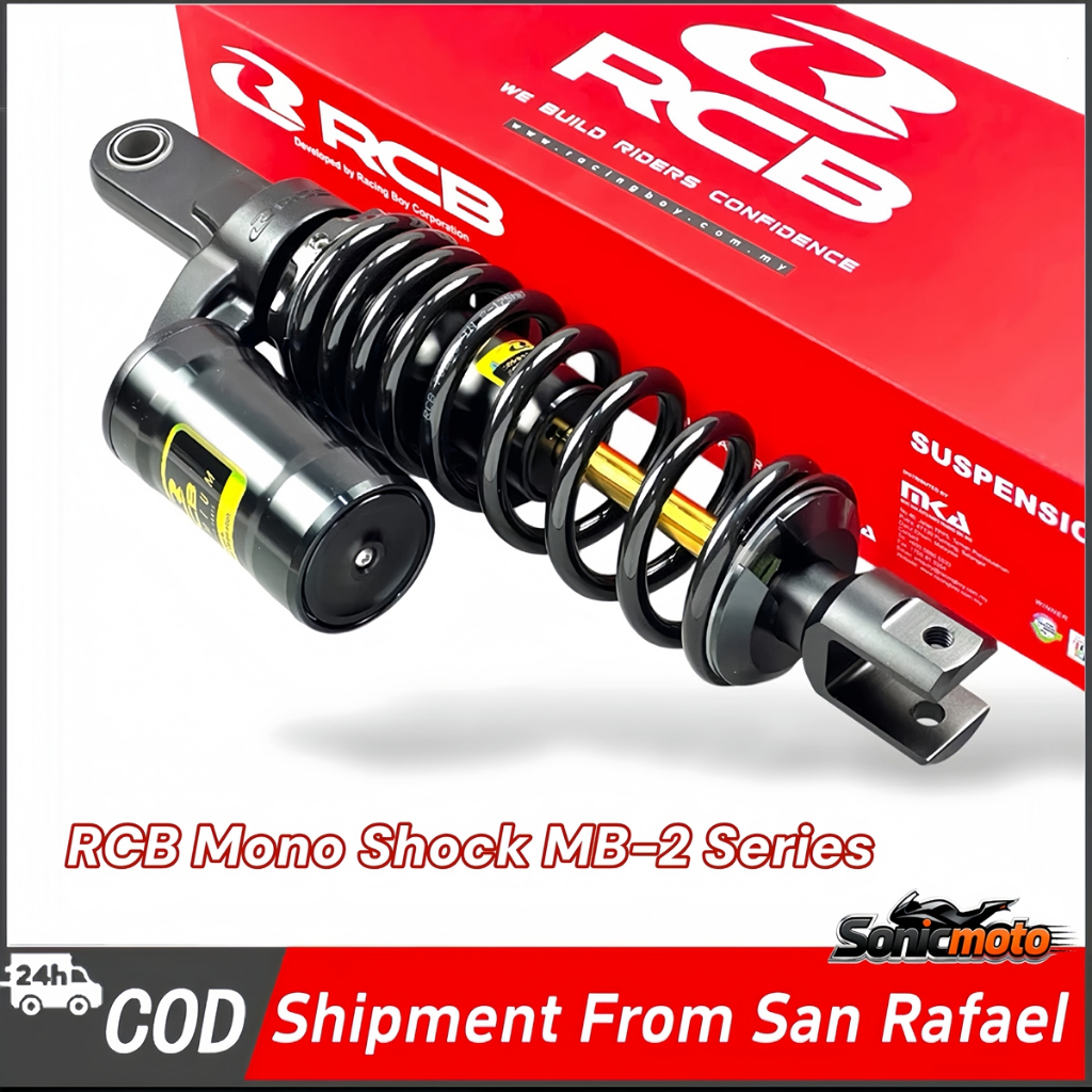RCB MB2 (MB-2) Series Rear Shock Click 125/150 1Set 330MM For Yamaha ...