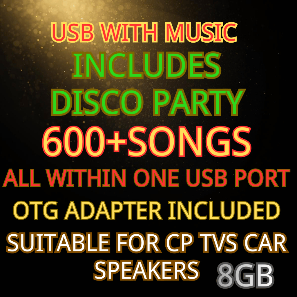 USB with a music library of 600+ different styles | Shopee Philippines