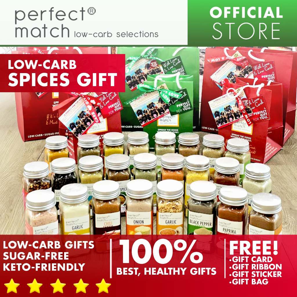 PerfectMatch Low-carb® l Healthy Gifts l Spices in Bottle Collection l ...