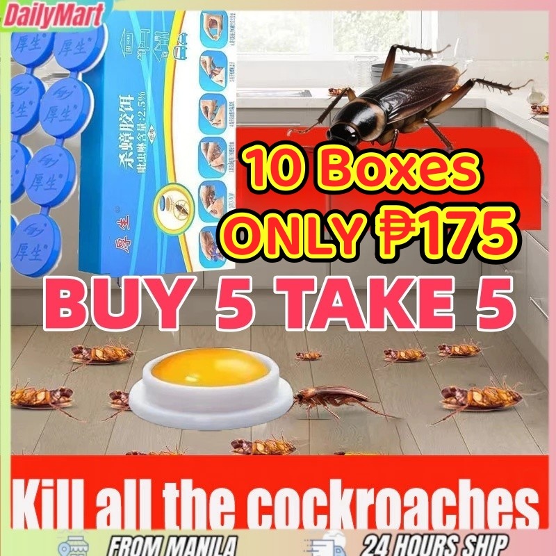 BUY 5 TAKE 5 Cockroach Killer Cockroach Repellent Gel Cockroach Bait ...