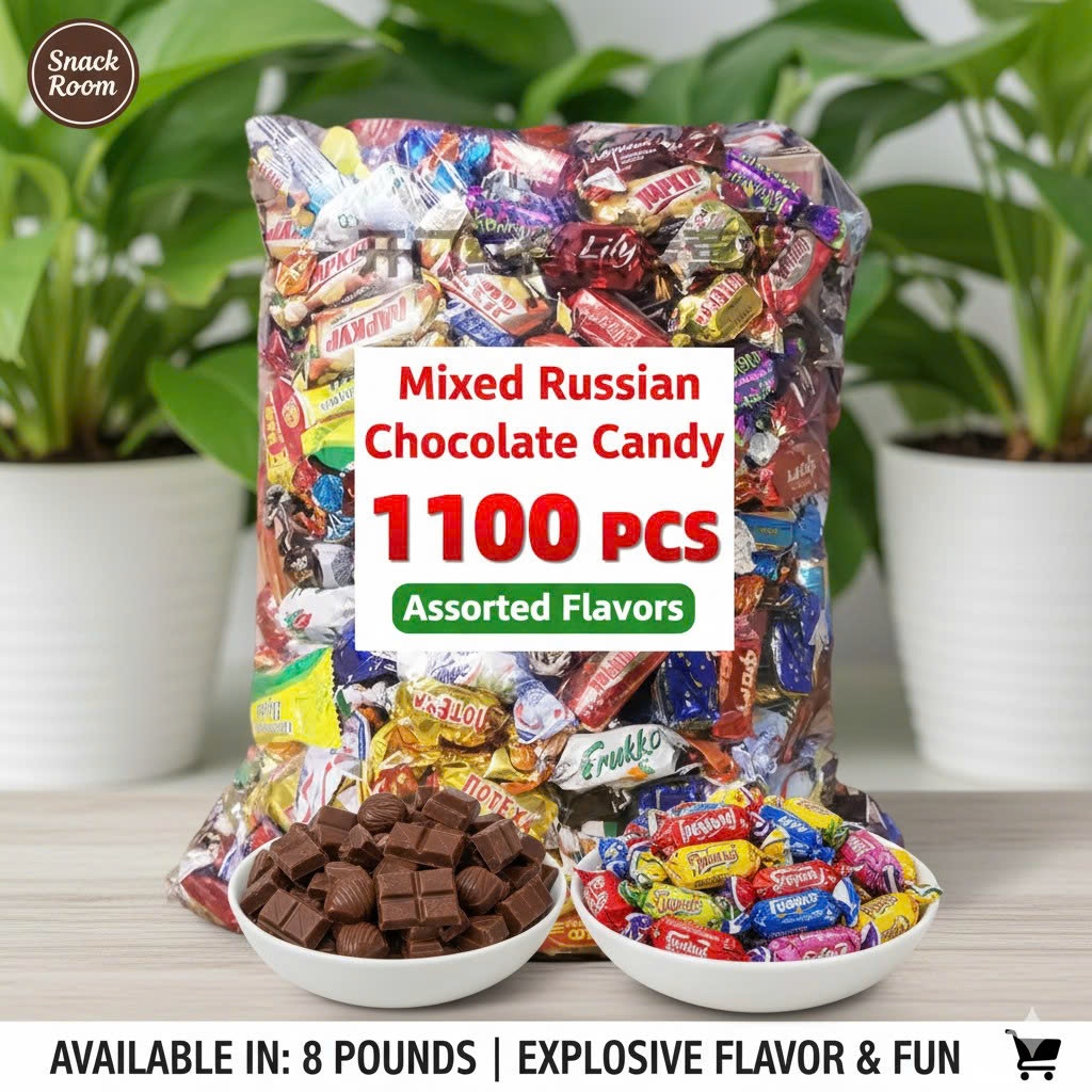 Russian Chocolate Mixed Fructose Candy 500g - CHOCOLATE CANDY NA MAY ...