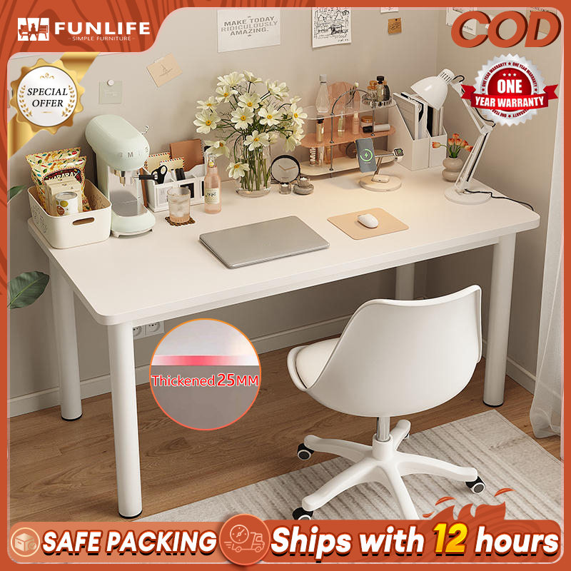 Nordic Study Table Rental House Dining Table Thickened Study Desk Home ...