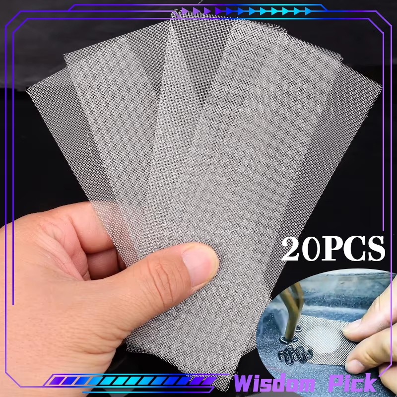 20pcs Bumper Crack Repair Wire Mesh Stainless Steel 5x15cm Car Bumper ...
