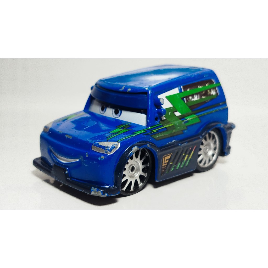 Disney Pixar Cars DJ Loose Preloved Pullback Metal Diecast Car | Shopee ...