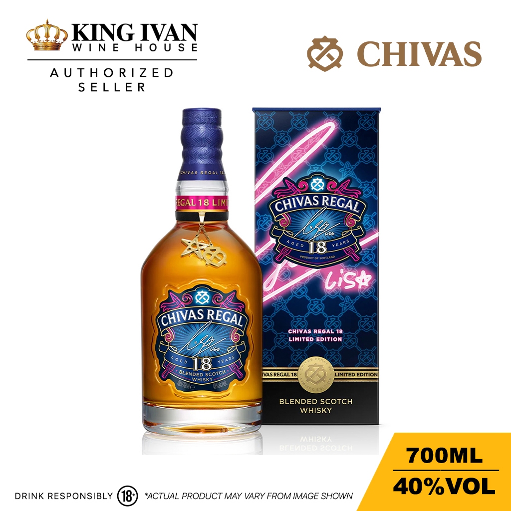Chivas Regal 18YO 700ml LISA Limited Edition ( BlackPink LISA