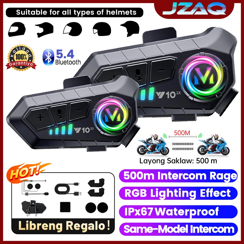 Helmet Intercom with Mesh & Bluetooth | Shopee PH