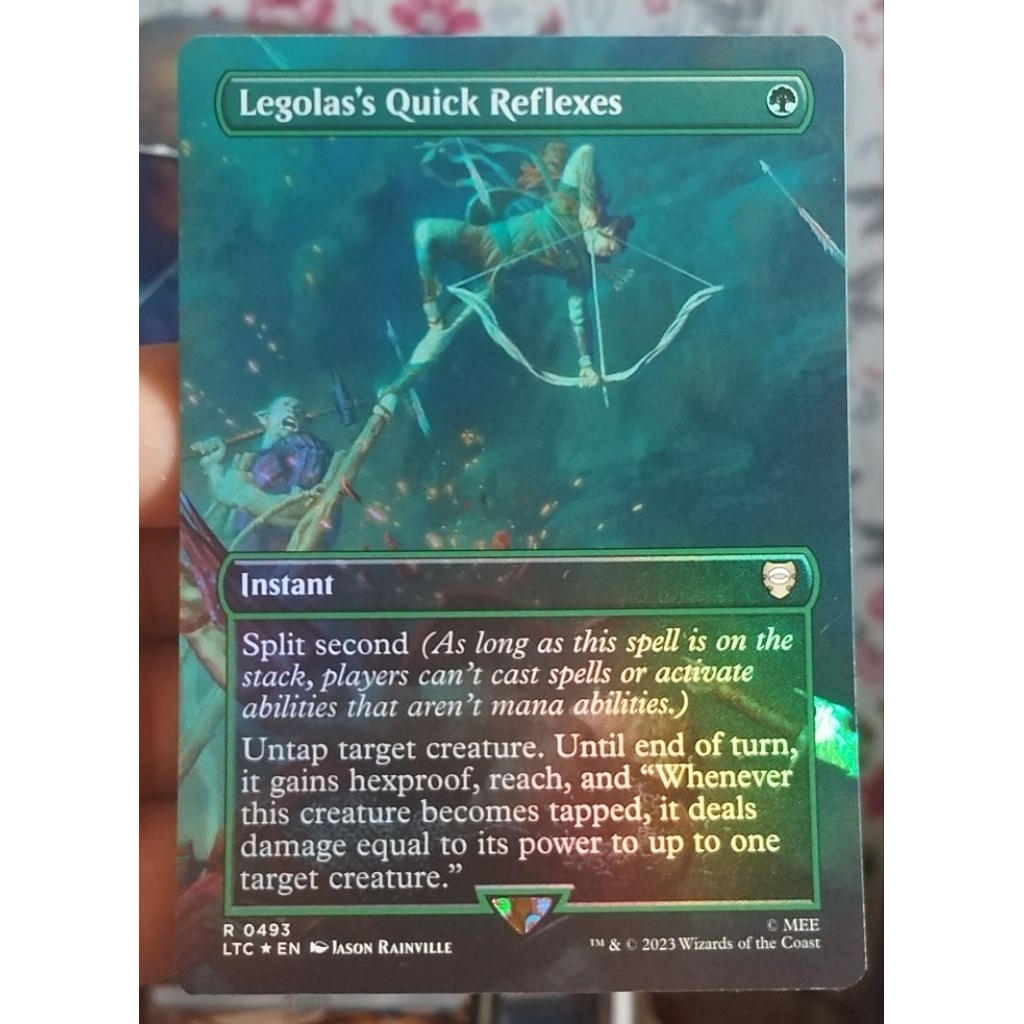Legolas's Quick Reflexes Foil (Magic the gathering) | Shopee Philippines