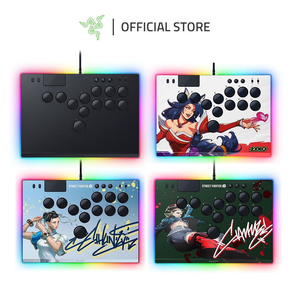 Razer Kitsune - All-Button Optical Arcade Controller for PS5 and PC ...