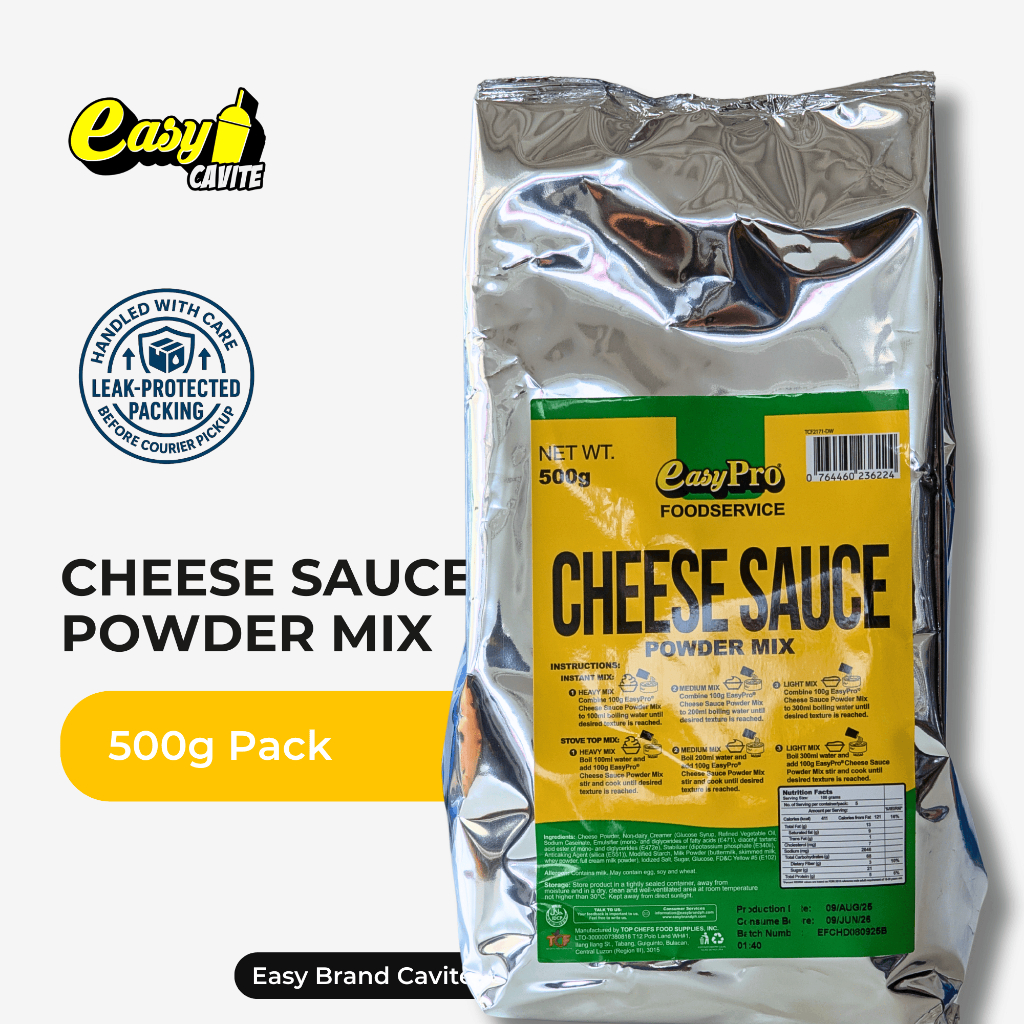 Easy Brand Cheese Sauce Mix 500g Powder Base for Nachos, Fries & Burger ...